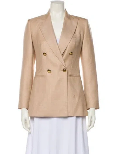 Pre-owned Max Mara Wool Blazer In Neutral