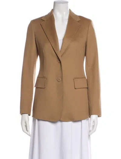 Pre-owned Max Mara Wool Blazer In Neutral