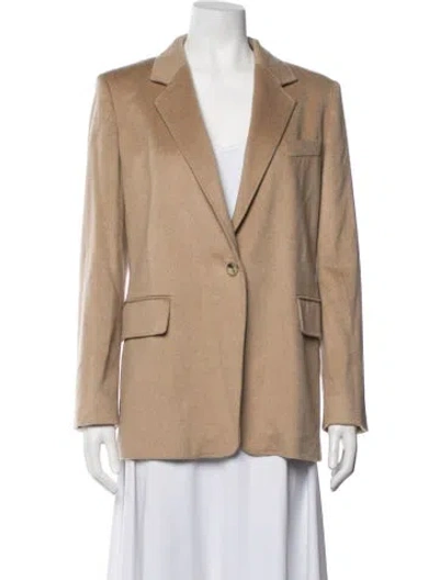 Pre-owned Max Mara Wool Blazer In Neutrals