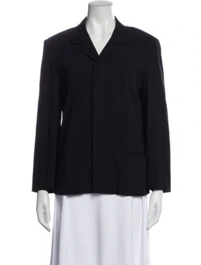 Pre-owned Max Mara Wool Blazer In Purple