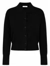Max Mara Wool Blend Cardigan For Women In Black