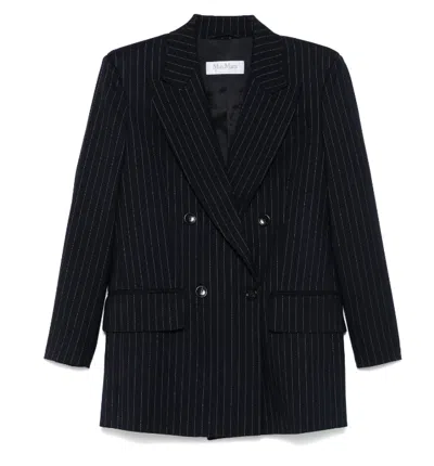 Max Mara Wool-blend Clothing Jackets In Multi