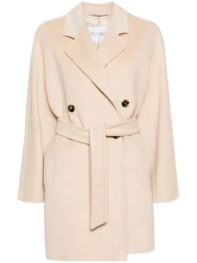 MAX MARA WOOL-BLEND DOUBLE-BREASTED COAT