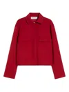 Max Mara Talamo Casual Jacket In Red