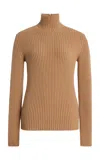 Max Mara Wool-blend Sweater In Brown
