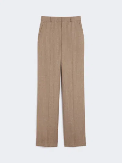 MAX MARA WOOL-BLEND TROUSERS