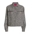Max Mara Demien Wool Blend Tweed Jacket