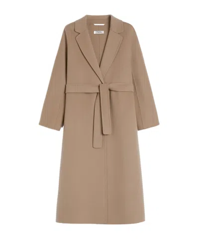 Max Mara Wool Broadcloth Midi Coat