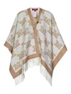 Max Mara Frinestd Cape In White