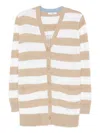 Max Mara Relaxed-fit Cardigan With Distinctive 1951 Lettering In Multi