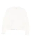 Max Mara Wool Cardigan In White