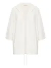 Max Mara Wool Yarn Cardigan In White