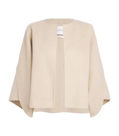 Max Mara Wool-cashmere Capelet