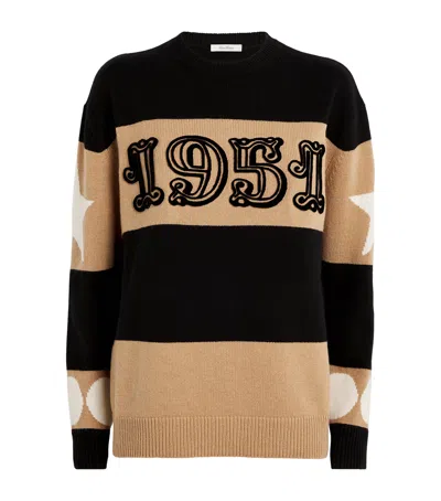 Max Mara Wool-cashmere Dirce Sweater In Black