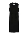 Max Mara Women Sleeveless Wool And Cashmere Coat In Black