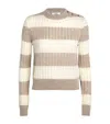 Max Mara Alfeo Sweaters And Cardigans Multicolor In White