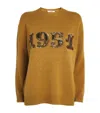 Max Mara Plata Wool And Cashmere Sweater In Braun
