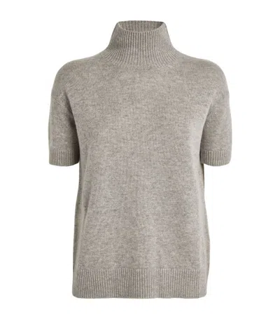 Max Mara Wool-cashmere Sweater In Grey