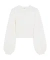 Max Mara Wool Cashmere Sweater In White