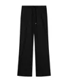 Max Mara Elastic Waist Casual Pants In Black