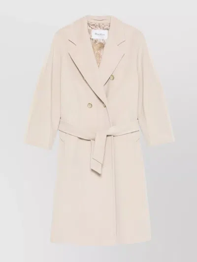 MAX MARA WOOL COAT BELTED BACK VENT