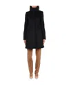 Max Mara Wool Coat In Black