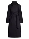 Max Mara Women Wool Coat In Black