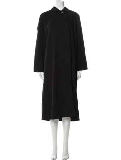 Pre-owned Max Mara Wool Coat In Black