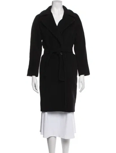 Pre-owned Max Mara Wool Coat In Black
