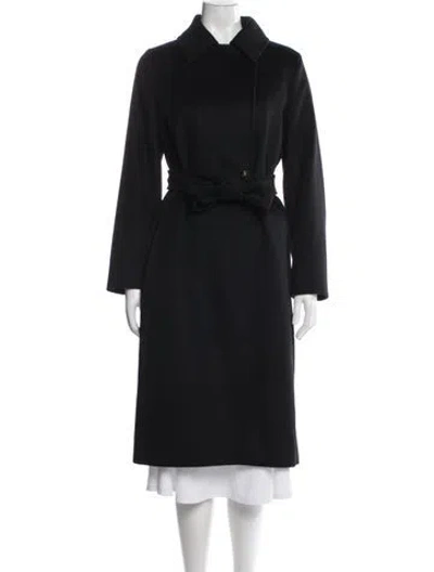 Pre-owned Max Mara Wool Coat In Black