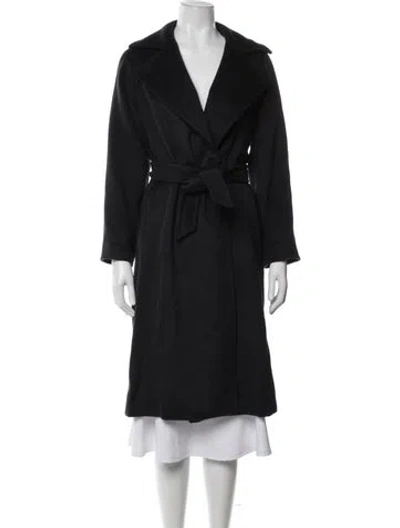 Pre-owned Max Mara Wool Coat In Black