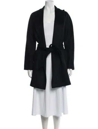 Pre-owned Max Mara Wool Coat In Blue