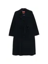 Max Mara Wool Coat In Blue
