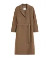 Max Mara Wool Coat In Brown