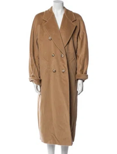 Pre-owned Max Mara Wool Coat In Brown