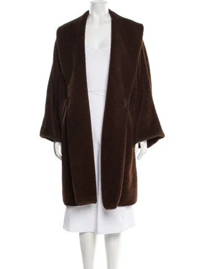 Pre-owned Max Mara Wool Coat In Brown