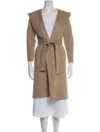 Pre-owned Max Mara Wool Coat In Brown