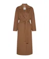 Max Mara Wool Coat In Brown
