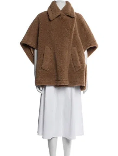 Pre-owned Max Mara Wool Coat In Brown