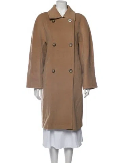 Pre-owned Max Mara Wool Coat In Brown