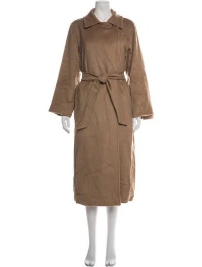 Pre-owned Max Mara Wool Coat In Brown