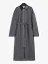Max Mara Wool Coat In Gray