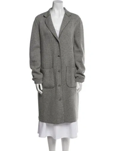Pre-owned Max Mara Wool Coat In Gray