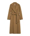 Max Mara Wool Coat In Green
