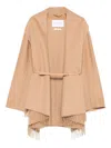 Max Mara Wool Coat In Multi
