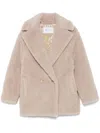 Max Mara Tailored Jacket Double-breasted Front In Neutral