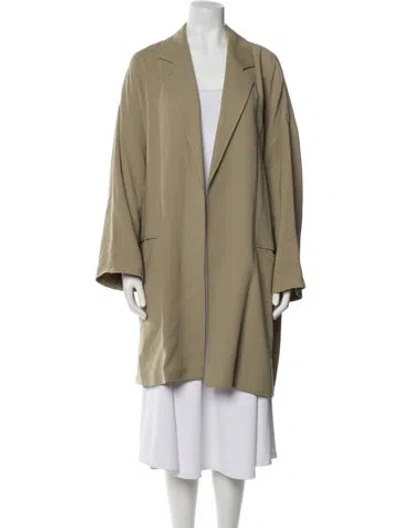 Pre-owned Max Mara Wool Coat In Neutral