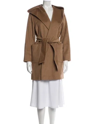 Pre-owned Max Mara Wool Coat In Neutrals
