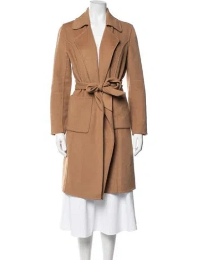 Pre-owned Max Mara Wool Coat In Neutrals