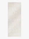 Max Mara Wool, Cotton And Silk Stole In Sand